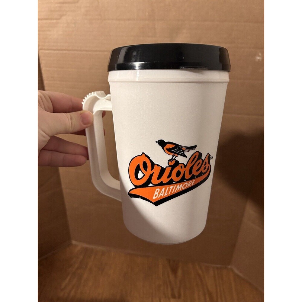 Baltimore Orioles MLB Baseball Insulated Super Thermo Betras Mug Cup w/ Lid